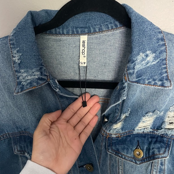 Oversized jean jacket - Picture 5 of 5